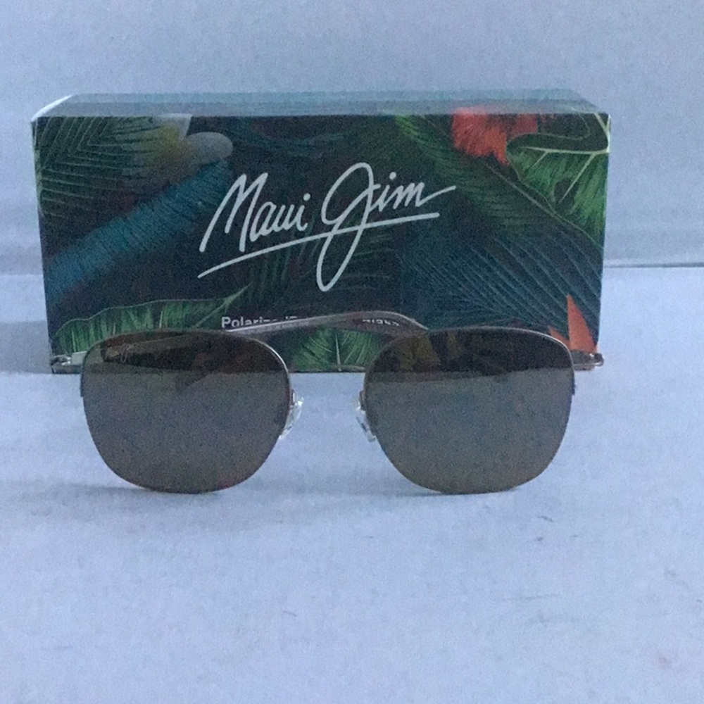 MAUI JIM CRATER RIM SUNGLASSES POLARIZED.